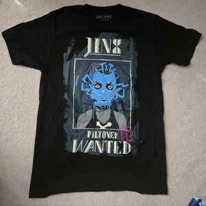 Arcane League Of Legends Jinx Graphic Tee